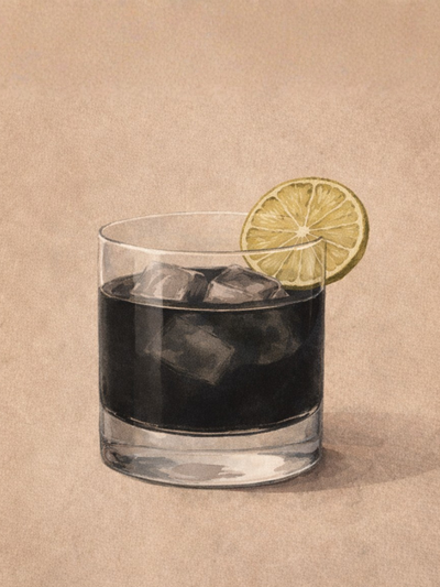 Seven Black cocktail